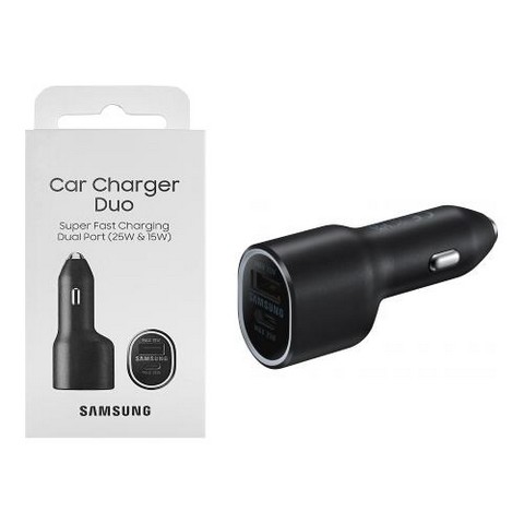 CARGADOR AUTO DUAL PORT (25W Y 15W)